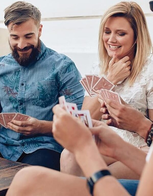 Cartas de póquer estándar de 4 mazos para montar en_4