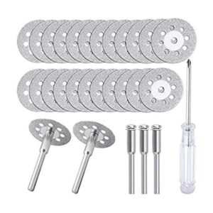 Rueda de corte de diamante 545 0.866 in 25 piezas con