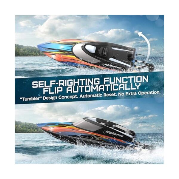 Barco RC AlphaRev R208 20 MPH Barco de control remoto_3