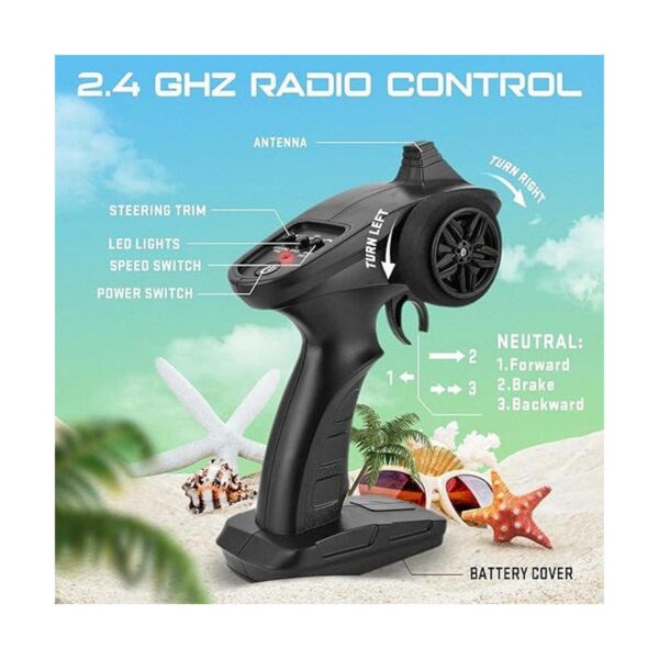 Barco RC AlphaRev R208 20 MPH Barco de control remoto_5