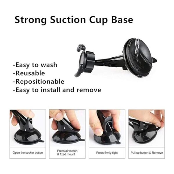 LEWOTE Soporte universal para teléfono de coche soporte_5