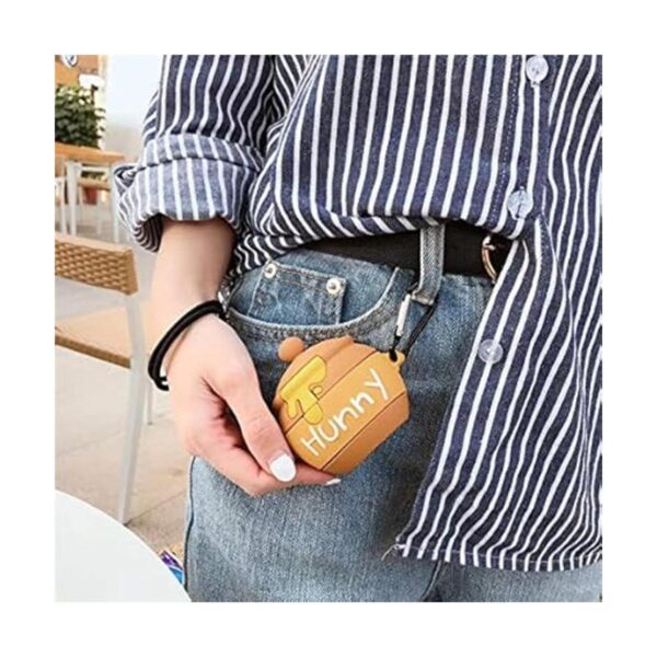 LEWOTE Funda de silicona para Airpods Pro compatible con_6