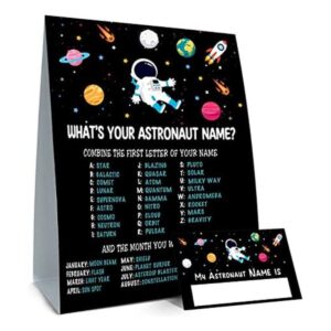 What is Your Astronaut Name Game letrero de juego y 30_1