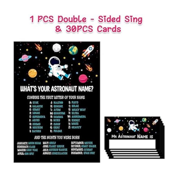 What is Your Astronaut Name Game letrero de juego y 30_2