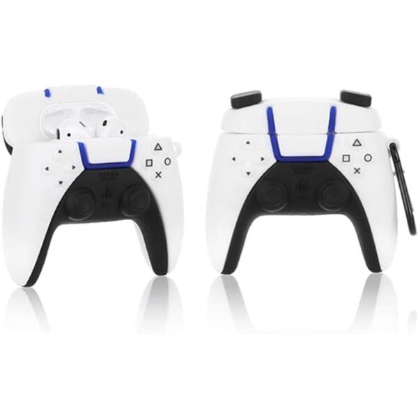 LEWOTE Funda de silicona compatible con Apple Airpods 1 y_1