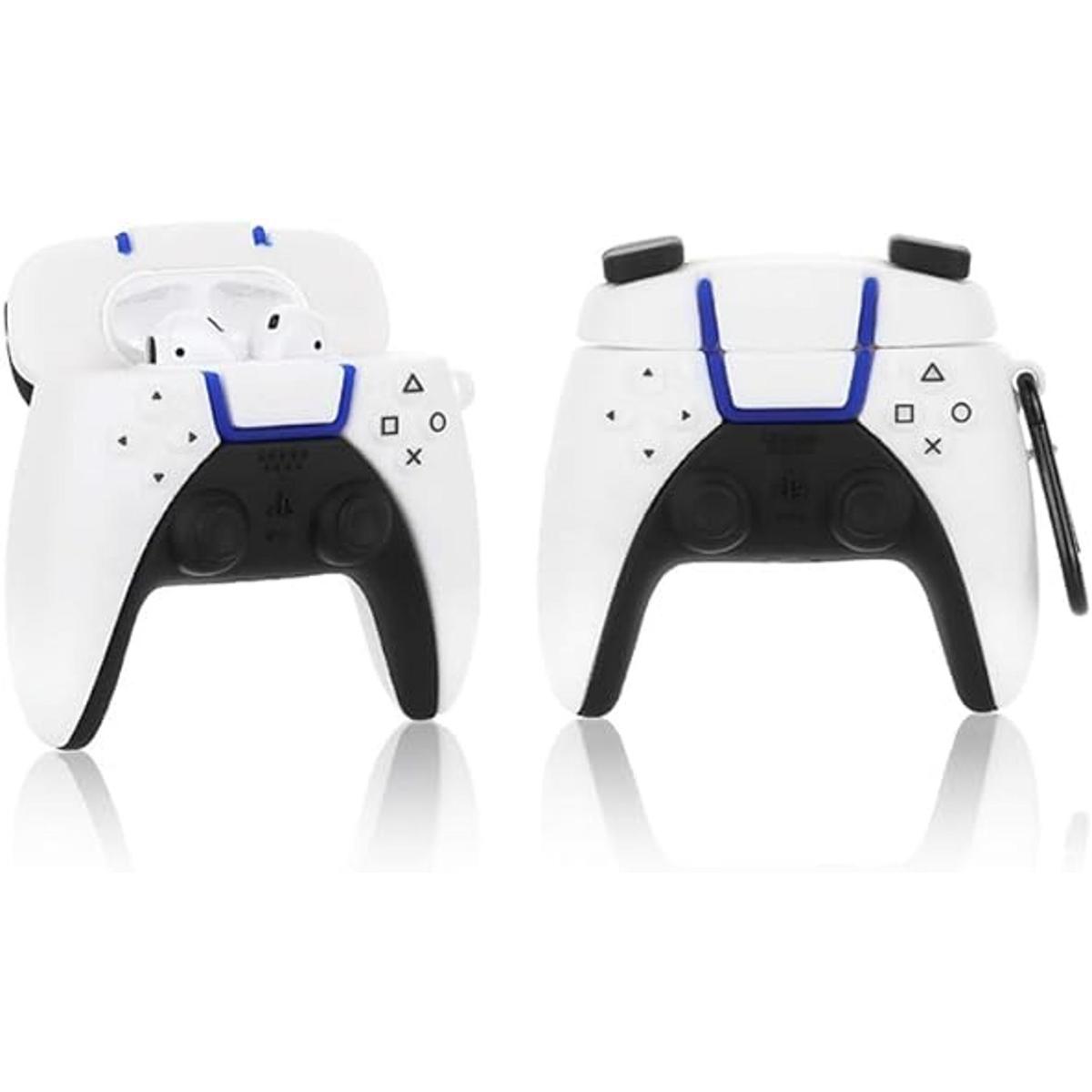 LEWOTE Funda de silicona compatible con Apple Airpods 1 y