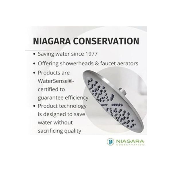 Niagara Conservation Rainfall Spa Alta Eficiencia 2.0 GPM_2