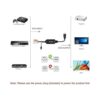 AMANKA Adaptador de audio RCA a HDMI 1080P Mini RCA_3