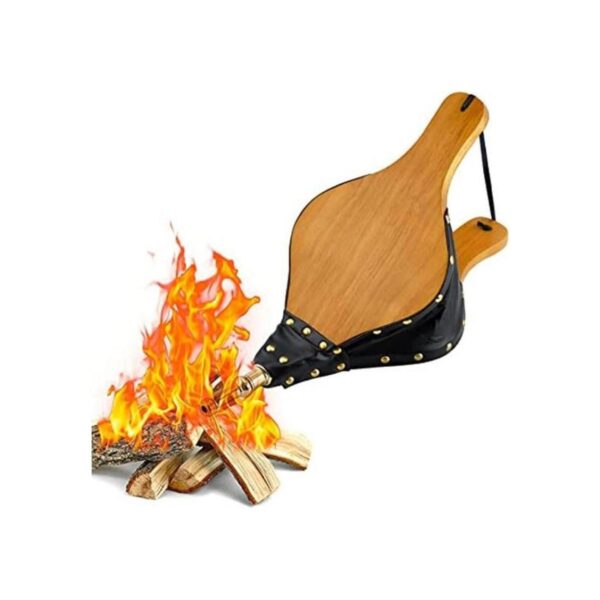 Amagabeli Fireplace Bellows 15.5x 7 Large Wood Air_1
