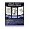 ALOPEE Bombilla LED de 9 V30 V CC 1156 blanca súper_3