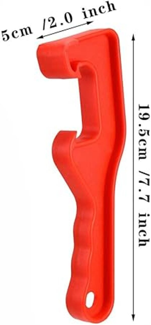 Llave de abrelatas de tapa de cubo herramienta de