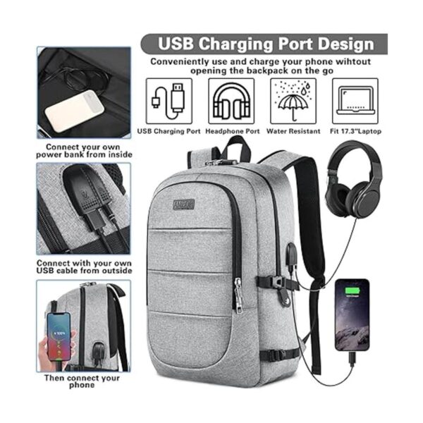 cspace Business impermeable poliéster resistente mochila_2