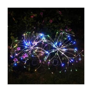 Luces de jardín solares al aire libre 105 LED con energía_1