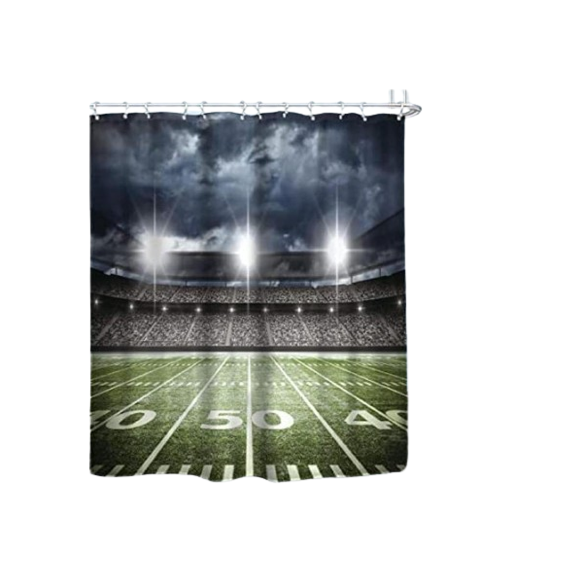 AMBZEK American Football Stadium Cortina de ducha 12