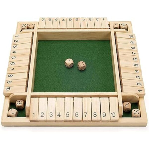 Amerous Juego familiar Shut The Box de 12 pulgadas 14_2
