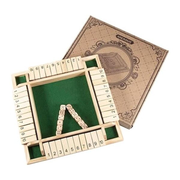 Amerous Juego familiar Shut The Box de 12 pulgadas 14_4