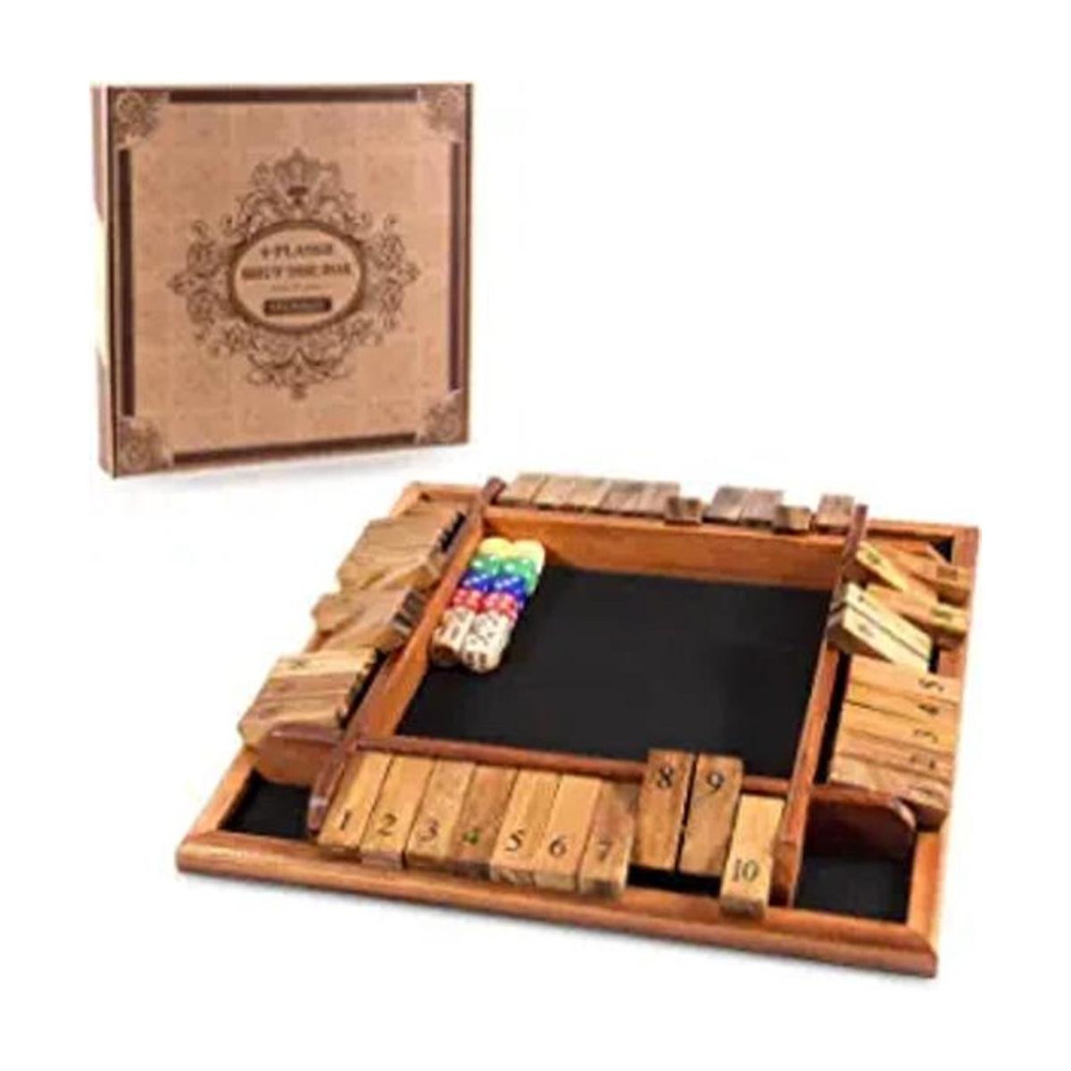 AMEROUS Juego de dados de 1 a 4 jugadores juego de