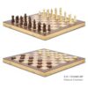 AMEROUS Juego magnético de madera de 15 pulgadas 2 reinas_2