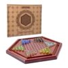 AMEROUS Juego de mesa chino de madera de 13.6 pulgadas con_1