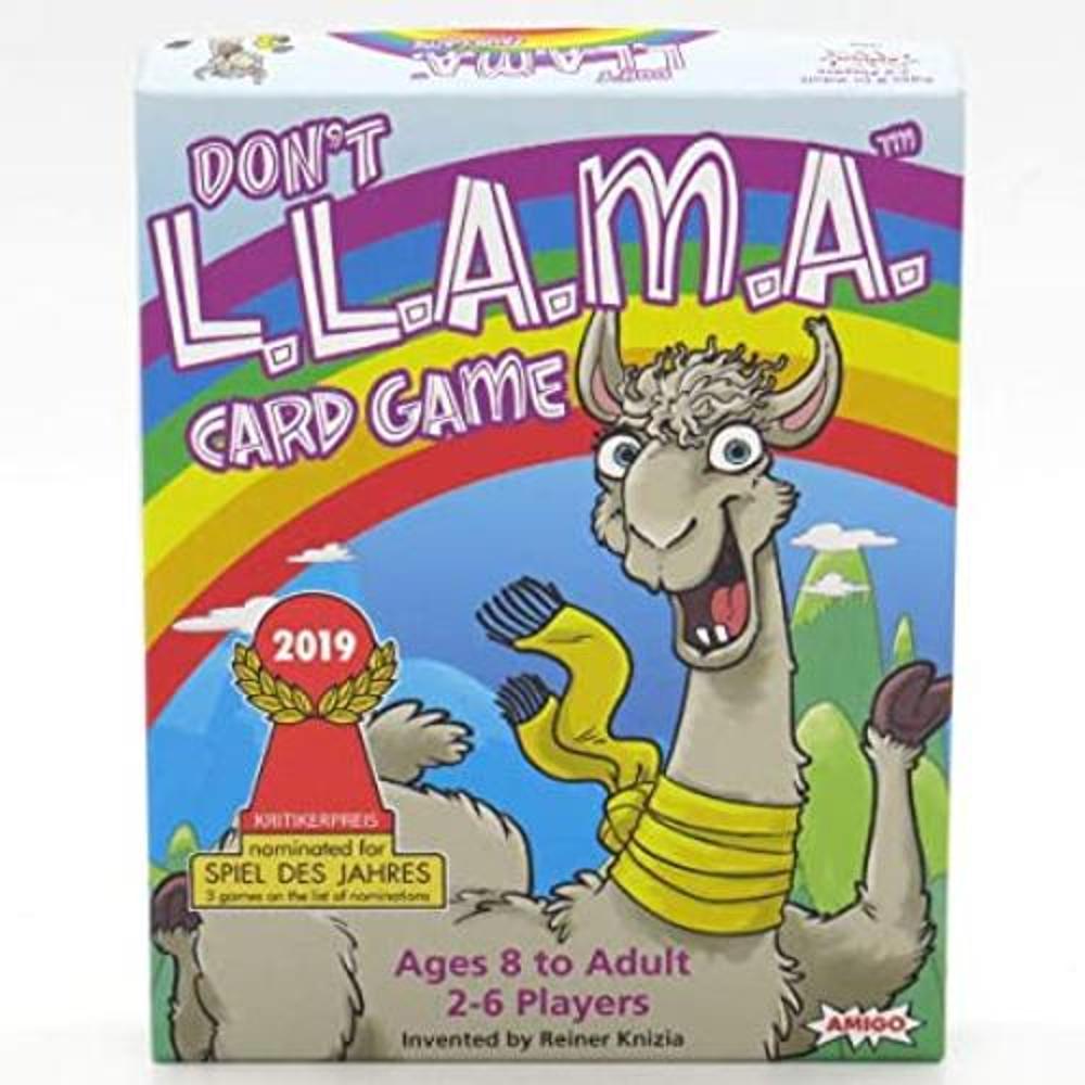 AMIGO Dont L.L.A.M.A. LlamaThemed Family Card Game