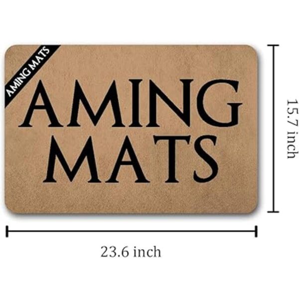 AMING mats Alfombra de puerta personalizada para_4