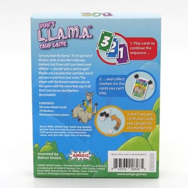AMIGO Dont L.L.A.M.A. LlamaThemed Family Card Game_2