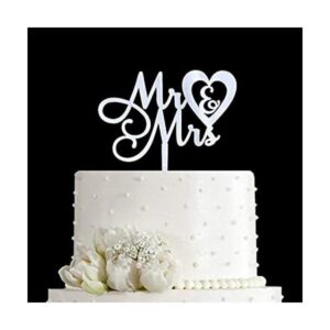 Decoración para tartas Mr and Mrs para boda compromiso_1