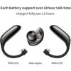 AMINY Auriculares Bluetooth inalámbricos Bluetooth_4