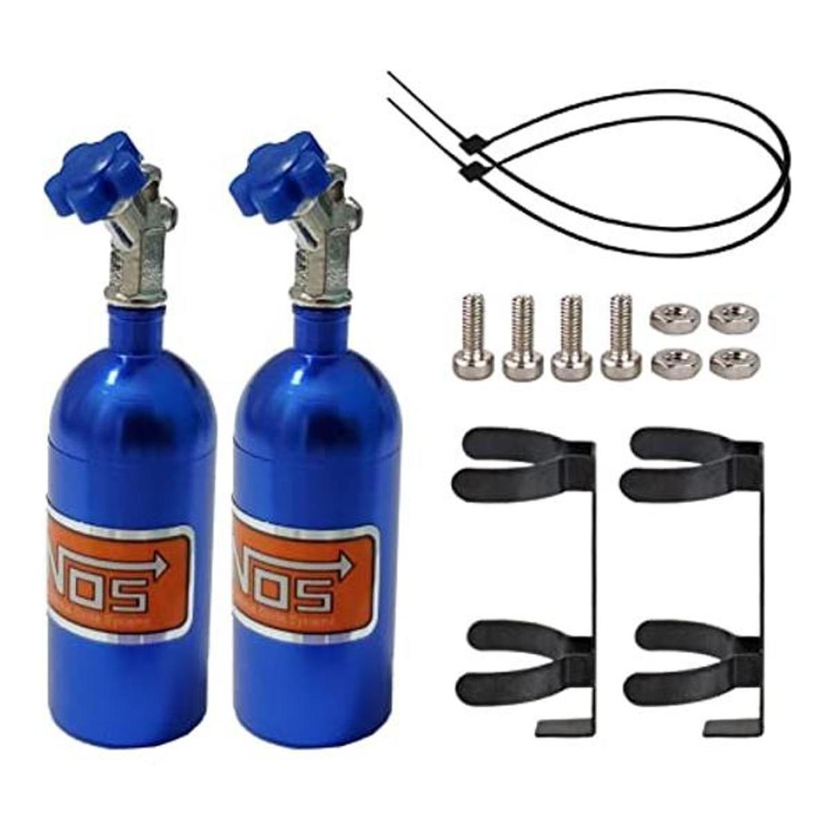 AMOGOT 2 botellas de nitrógeno para decoración de