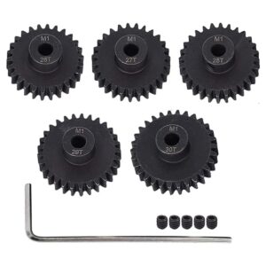 AMOGOT Metal Steel M1 piñón engranajes Sets 26T 27T 28T_1