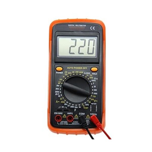 AMTAST Multímetro digital ACDC Amp ohmios resistencia al_2