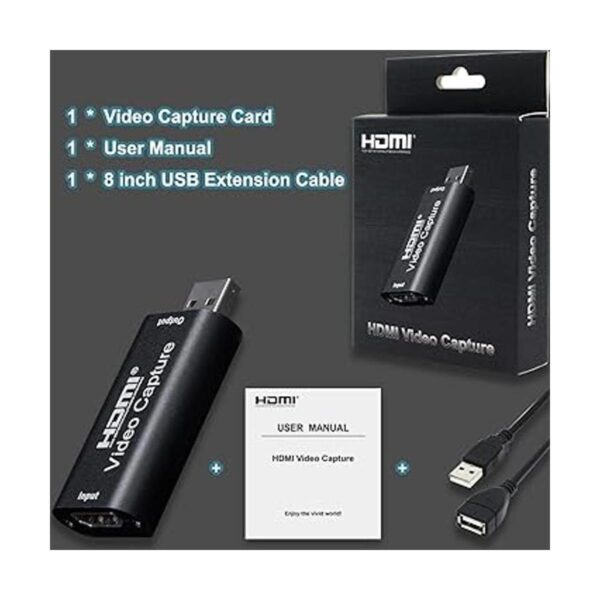 AMZHRLY Tarjeta de captura de video 1080P HDMI a USB_2