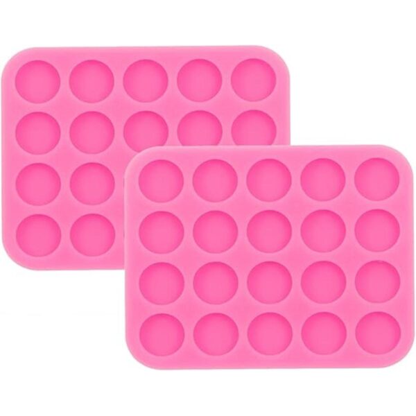 AMZTOART 2 moldes circulares de mini tachuelas para_2