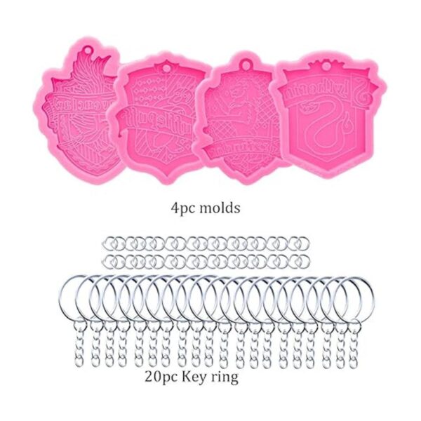 AMZTOART 4 moldes mágicos brillantes para la universidad_2