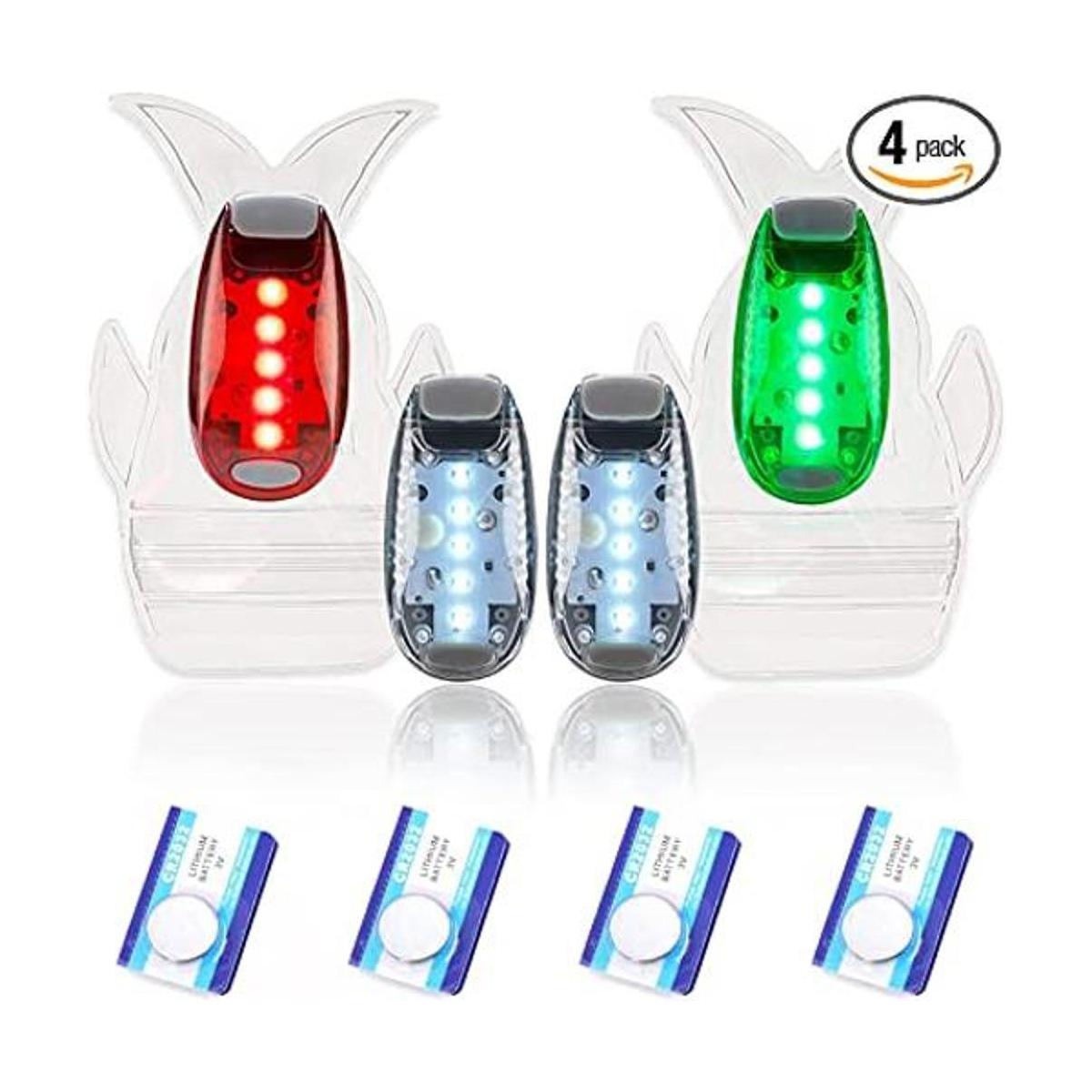 4 luces de navegación para barcos kayak luz de seguridad
