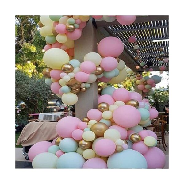 Globos de fiesta pastel de 150 globos de macarrón para_4