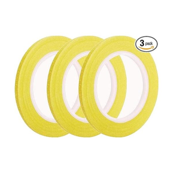 Paquete de 3 cintas amarillas de 14 x 60 yardas con_1