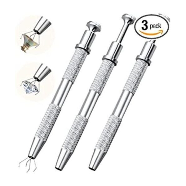 ANCIRS Paquete de 3 herramientas de recogida de 4 garras