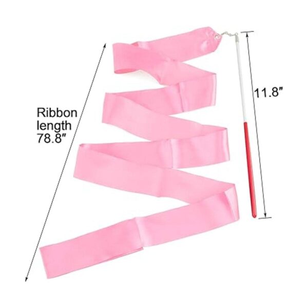 AnciRS Cinta de baile de 6.6 ft cinta rítmica de_2