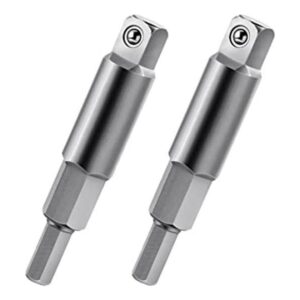 ANCIRS Paquete de 2 adaptadores de llave hexagonal de