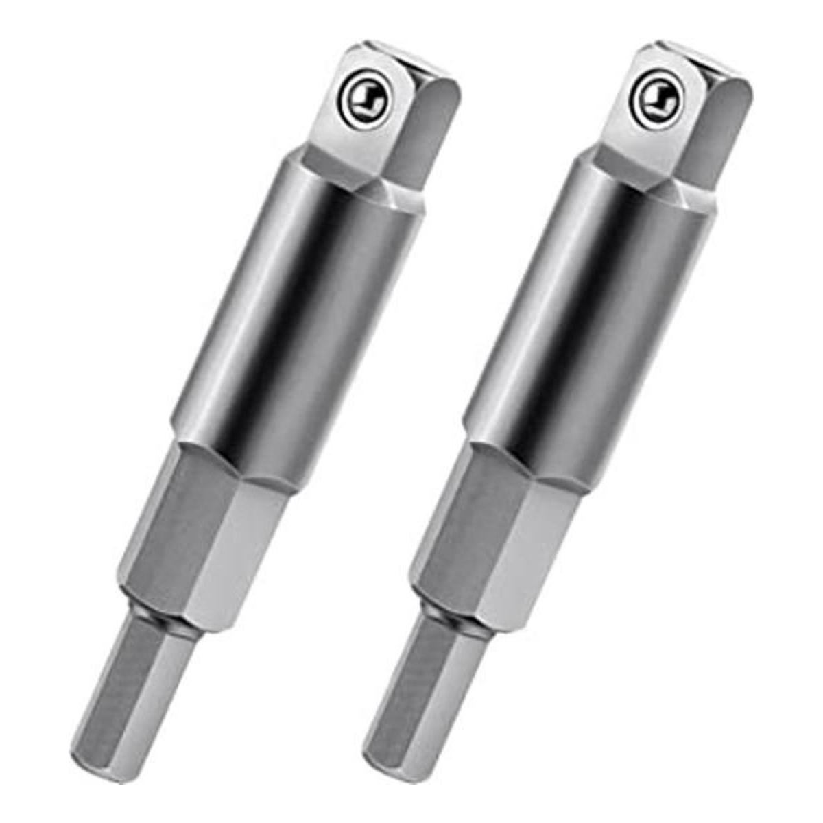 ANCIRS Paquete de 2 adaptadores de llave hexagonal de