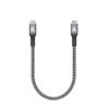 Cable corto USB C a USB C ANDNOVA USB C 3.1 Gen 2 Cable_1