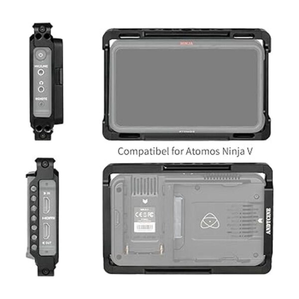 ANDYCINE Jaula para monitor para Atomos Nijna V Atomos_2