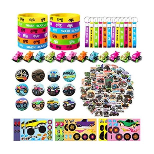 Kit de 110 piezas de recuerdos de fiesta de camiones_1