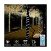 Cuerda de luces solares para exteriores 66 pies 200 leds