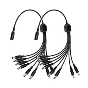 Paquete de 2 cables divisor de potencia de salida de 1_1