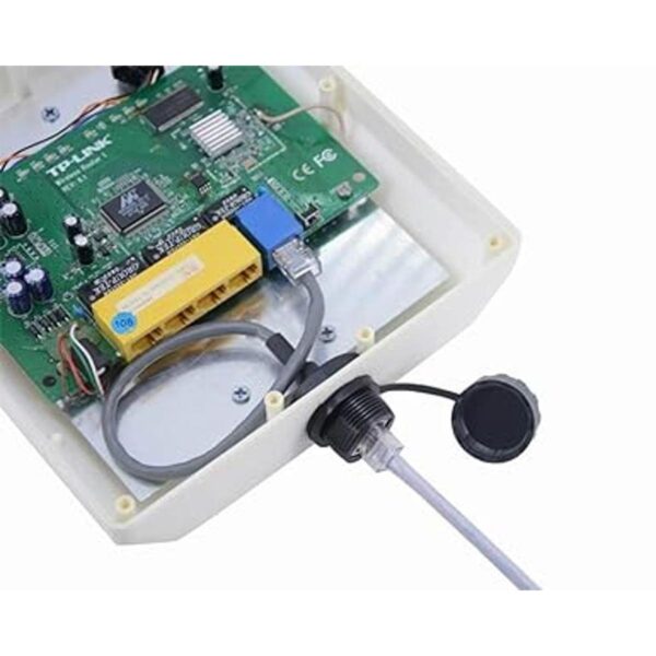 ANMBEST 5 unids montaje en panel RJ45 impermeable conector_4
