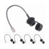 ANMBEST 5 unids montaje en panel RJ45 impermeable conector_1