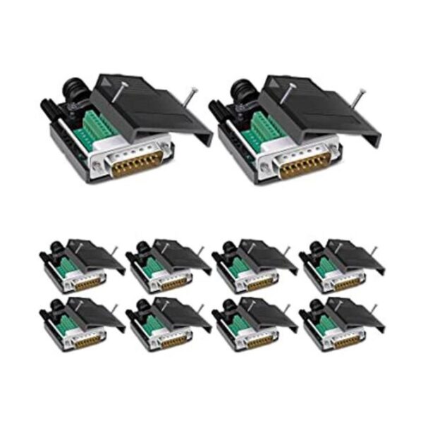 ANMBEST 10 conectores DB15 sin soldadura RS232 DSUB serie_1
