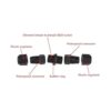 ANMBEST Conector impermeable M20 RJ45 IP67 Cat55e 8P8C_2